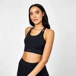 Image of USA Pro Pro Poly Sports Bra - Black