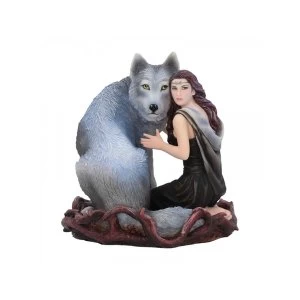 Image of Soul Bond Wolves Statue
