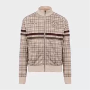 Image of Unfair Athletics DMWU Tartan Tracktop - Beige