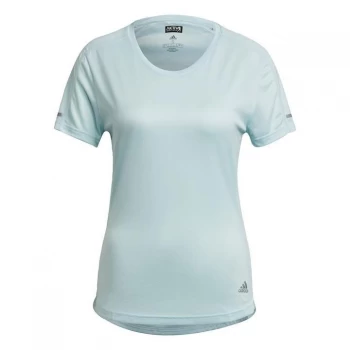 Image of adidas Run It T-Shirt Womens - Halo Mint