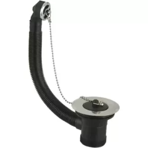 Image of Bristan - Economy Kitchen Sink Waste Plug and Chain - Chrome