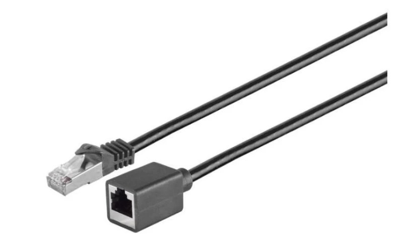 Image of Microconnect STP602SEXT networking cable Black 2m Cat6 F/UTP (FTP)