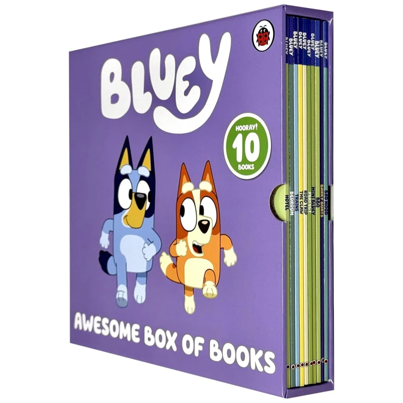 Image of Bluey Box Set 10 Titles Road Trip Barky Boats Bad Mood And More Bluey Books