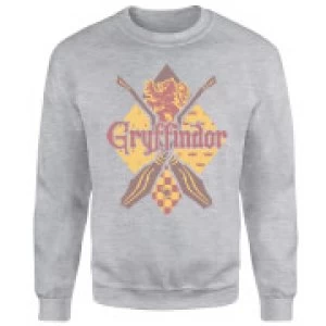 Image of Harry Potter Gryffindor Grey Sweatshirt - S - Grey