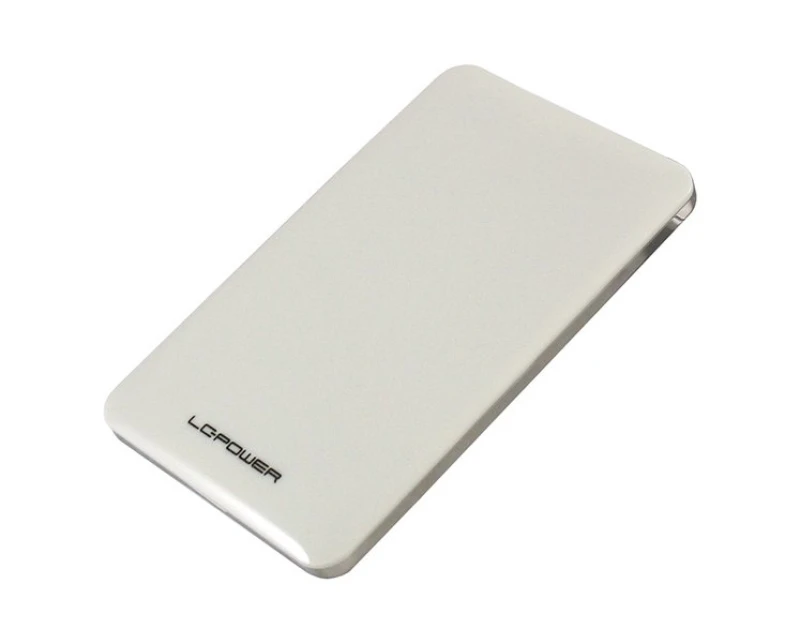 Image of LC-Power LC-25U3-7W storage drive enclosure Aluminium. White 2.5"