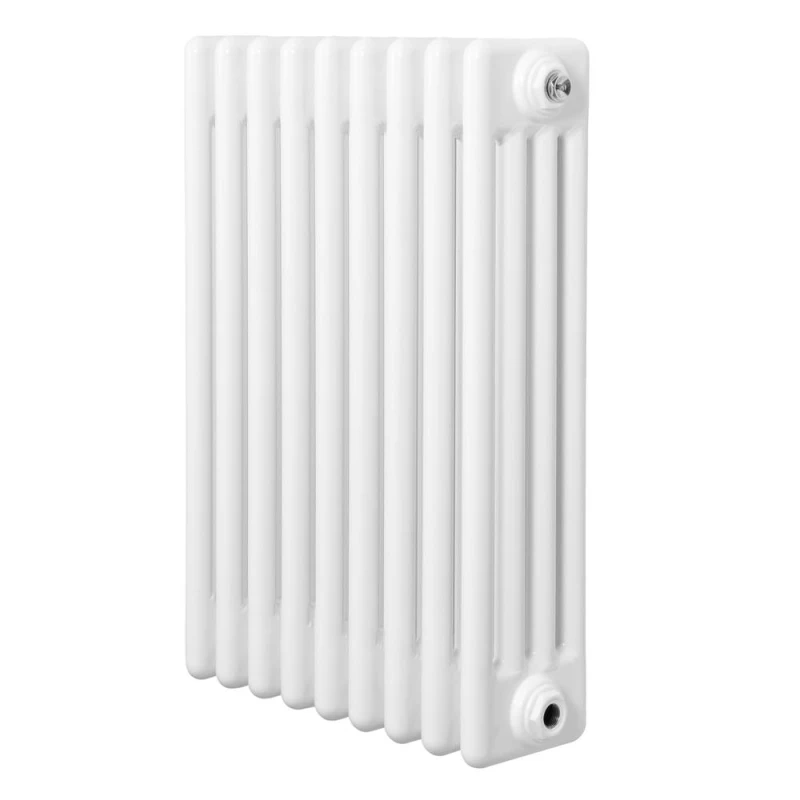 Image of Monstershop Traditional 4 Column Radiator - 600 x 425mm - White White Unisex