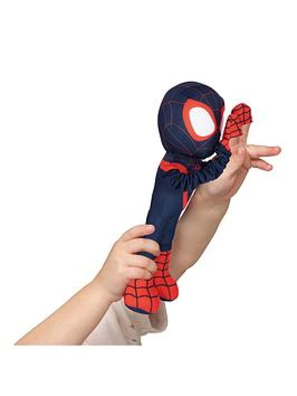 Image of Spidey And His Amazing Friends Spin Spidey Sling Shot Plush Male IL73001