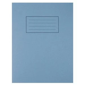 Image of Silvine Exercise Book 7mm Squares (80 Pages) Blue (Pack of 10)