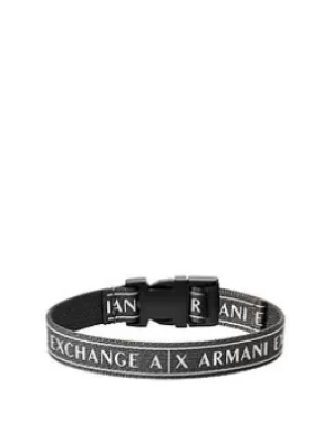Image of Armani Exchange Logo Bracelet