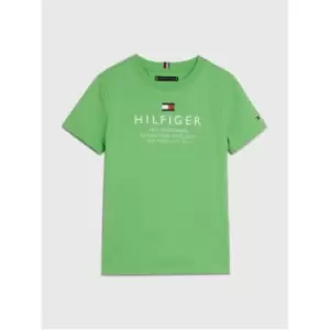 Image of Tommy Hilfiger TH LOGO TEE S/S - Green