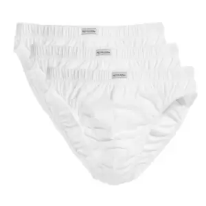 Image of Fruit Of The Loom Mens Classic Slip Briefs (Pack Of 3) (2XL) (White)