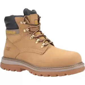 Image of Caterpillar Mens 6" Boots Fairbanks Steel Toe S3 WR HRO SRC Work Boot Tan