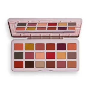 Image of Revolution Beauty I Heart Revolution Beauty Toasted Marshmallow Chocolate Tin Palette