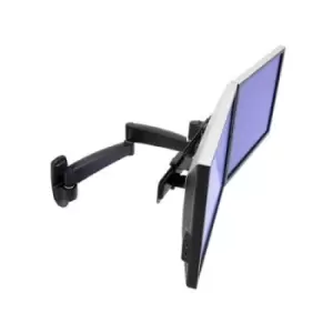 Image of Ergotron 200 Series Dual Monitor Arm 55.9cm (22") Black