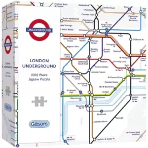 Image of TFL London Underground Map Jigsaw Puzzle - 1000 Pieces