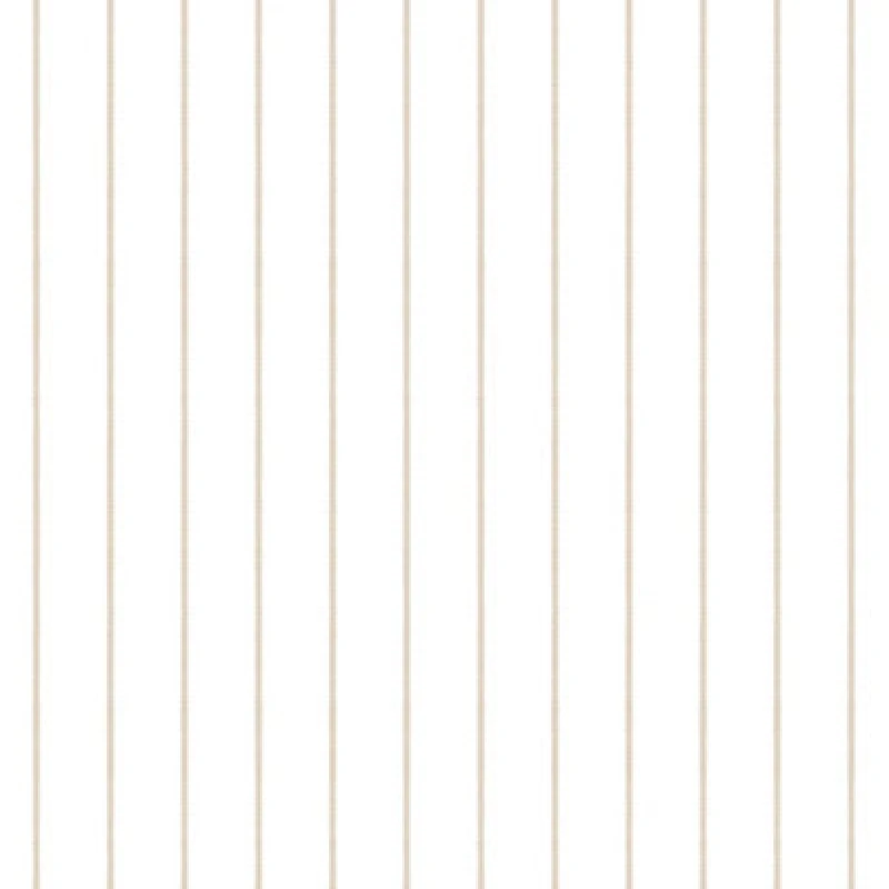 Image of Hoopla Walls Scallop Stripe - Stone 10M Wallpaper