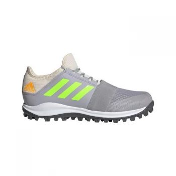 Image of adidas Divox 1.9S Mens Hockey Shoe - Grey/Green