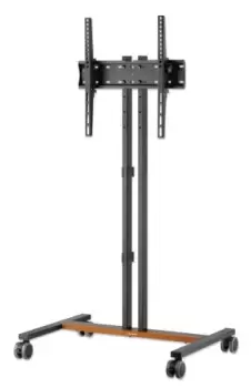 Image of Manhattan TV & Monitor Mount, Trolley Stand (Compact), 1 screen,...