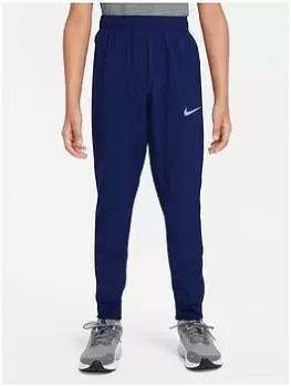 Image of Nike Older Boys Dri-FIT Woven Pant - Blue Size S=8-10 Years