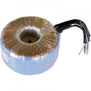 Image of Toroidal core transformer 2 x 115 V 2 x 30 V AC 1000 VA 16.67 A