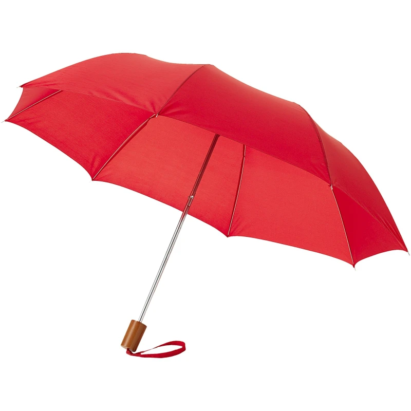 Image of Bullet 20 Oho 2-Section Umbrella Pack of 2 in Red Red Unisex