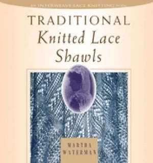 Image of traditional knitted lace shawls