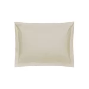 Image of Belledorm Easycare Polycotton Percale 200 Thread Count Oxford Pillow Case, Cream