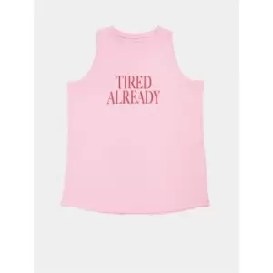 Image of Skinny Dip Tired Vest - Pink