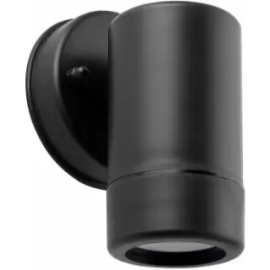 Image of Loops - Outdoor IP44 Spot Downlight - Dimmable 7W GU10 LED - Black Wall & Clear Pc