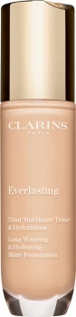 Image of Clarins Everlasting Long-Wearing & Hydrating Matte Foundation 30ml 103N - Ivory