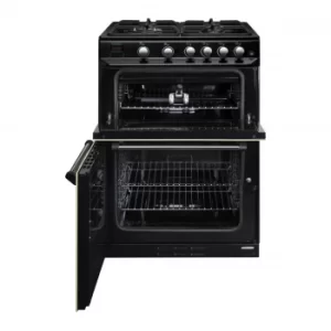 Image of Rangemaster CLA60NGFBL/C Classic 60cm Gas Freestanding Cooker, Black