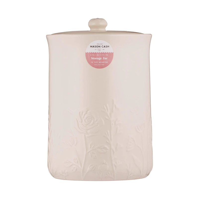 Image of Mason Cash In The Meadow Storage Jar, Cream
