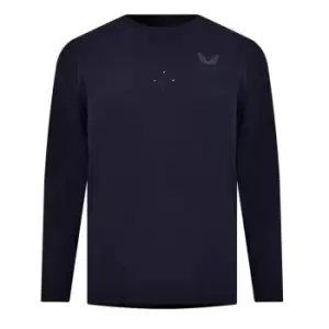 Image of CASTORE Metatek Long Sleeve T Shirt - Blue