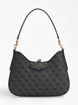 Image of Guess Eco Brenton 4G Logo Hobo Bag