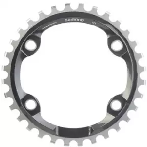 Image of Shimano XT M8000 Single Narrow Wide Chainring - Silver