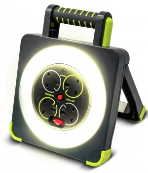 Image of Pro-XT 4 Socket 13AMP LED Worklight Reel