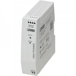 Image of Phoenix Contact UNO-PS/1AC/24DC/150W Rail mounted PSU (DIN) 24 V DC 6.25 A 150 W 1 x