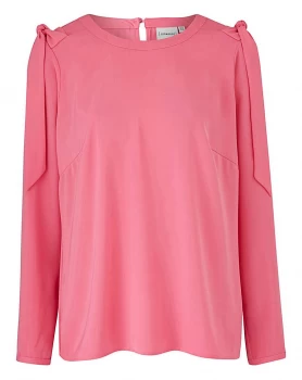 Image of Junarose Pink Shell Blouse