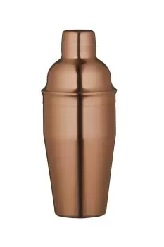 Image of Copper Finish Stainless Steel Cocktail Shaker, 550ml Gift Boxed