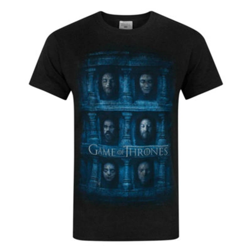 Image of Game of Thrones Short Sleeved T-Shirt (Mens Black)