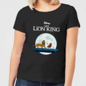 Image of Disney Lion King Hakuna Matata Walk Womens T-Shirt - Black - XXL