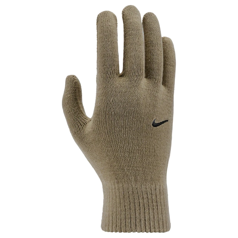 Image of Nike Swoosh Knit Gloves - Green Green L-XL