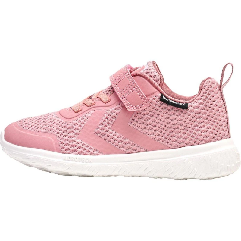 Image of Hummel Actus Tex Trainers Junior Pink/White unisex 4(37)