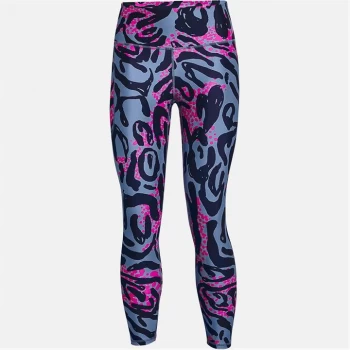 Image of Urban Armor Gear Hg Armour Animal Print 7/8 Leggings, Navy, Size XS, Women