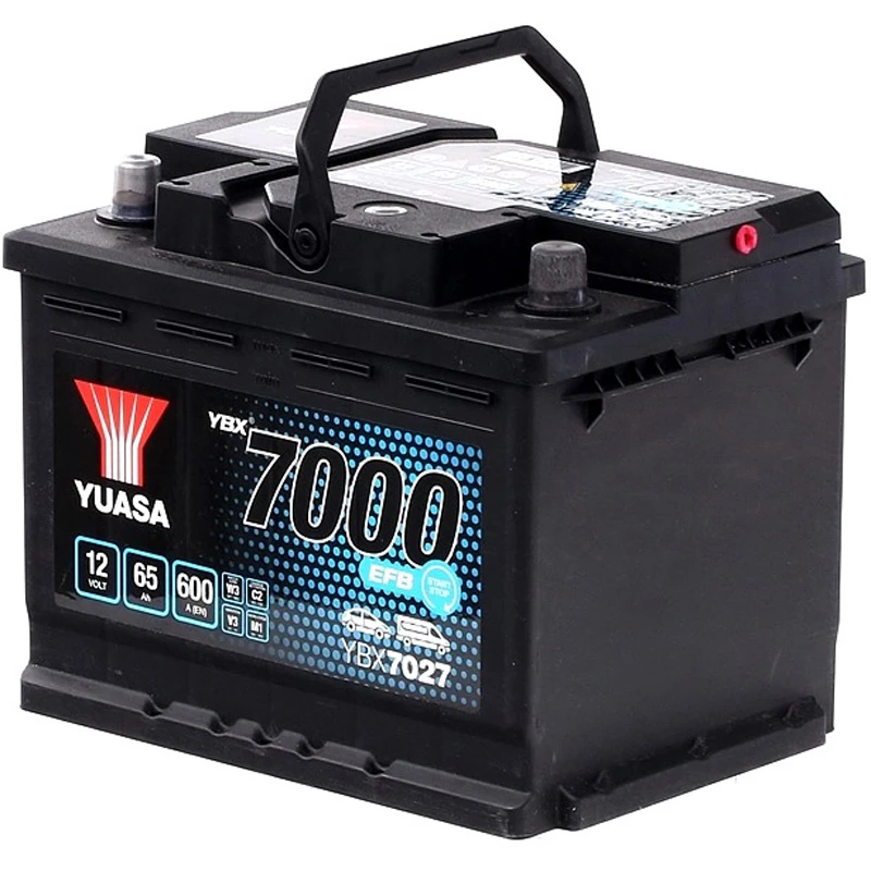 Image of YUASA YBX7027 Starter battery Battery Capacity: 65Ah Starter Battery (1)