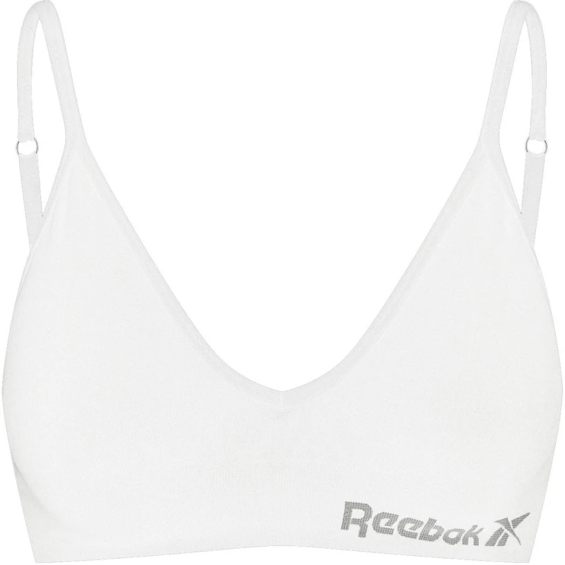 Image of Reebok Justine Seamless Bra - White White 8