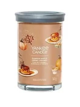 Image of Yankee Candle Pumpkin Maple Creme Caramel Scented Candle 411g