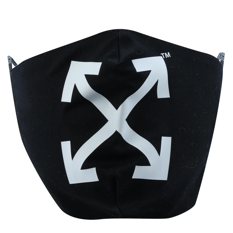 Image of Off White Mens Arrow Mask Black White male S/M
