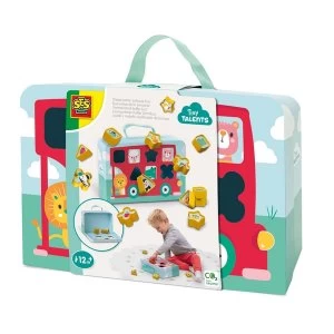 Image of SES Creative Shape Sorter Bus Toy Suitcase