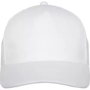 Image of Elevate Unisex Adult Doyle 5 Panel Cap (One Size) (White)